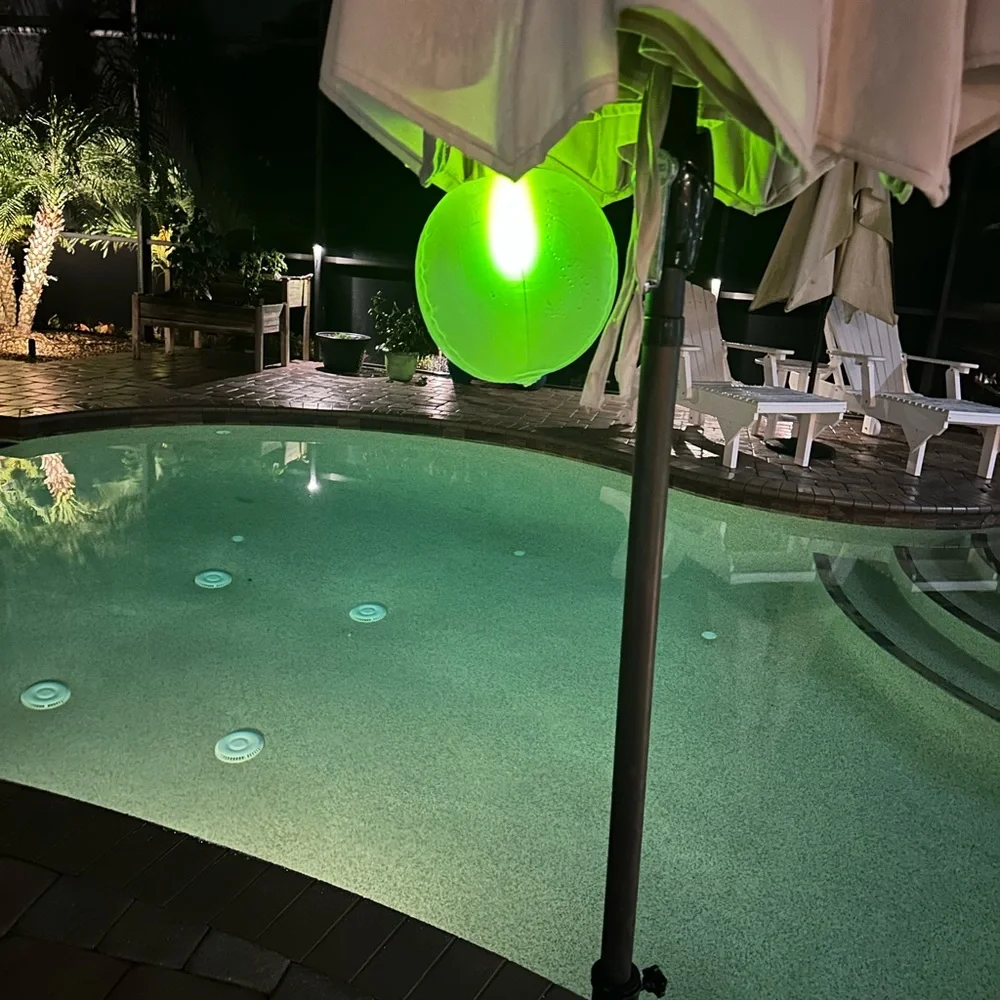 Light up beach ball
